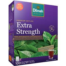 Dilmah Tea Bags Extra Strength 100pk ****