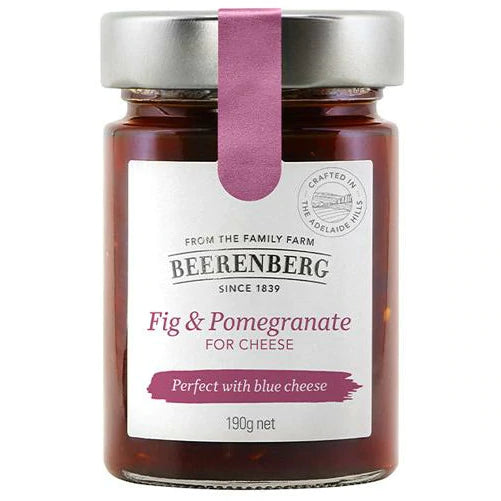 Beerenberg Fig & Pomegranate for Cheese 190g