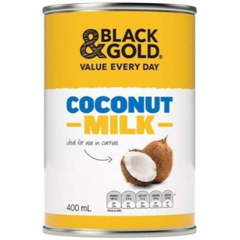 Black & Gold Coconut Milk 400ml