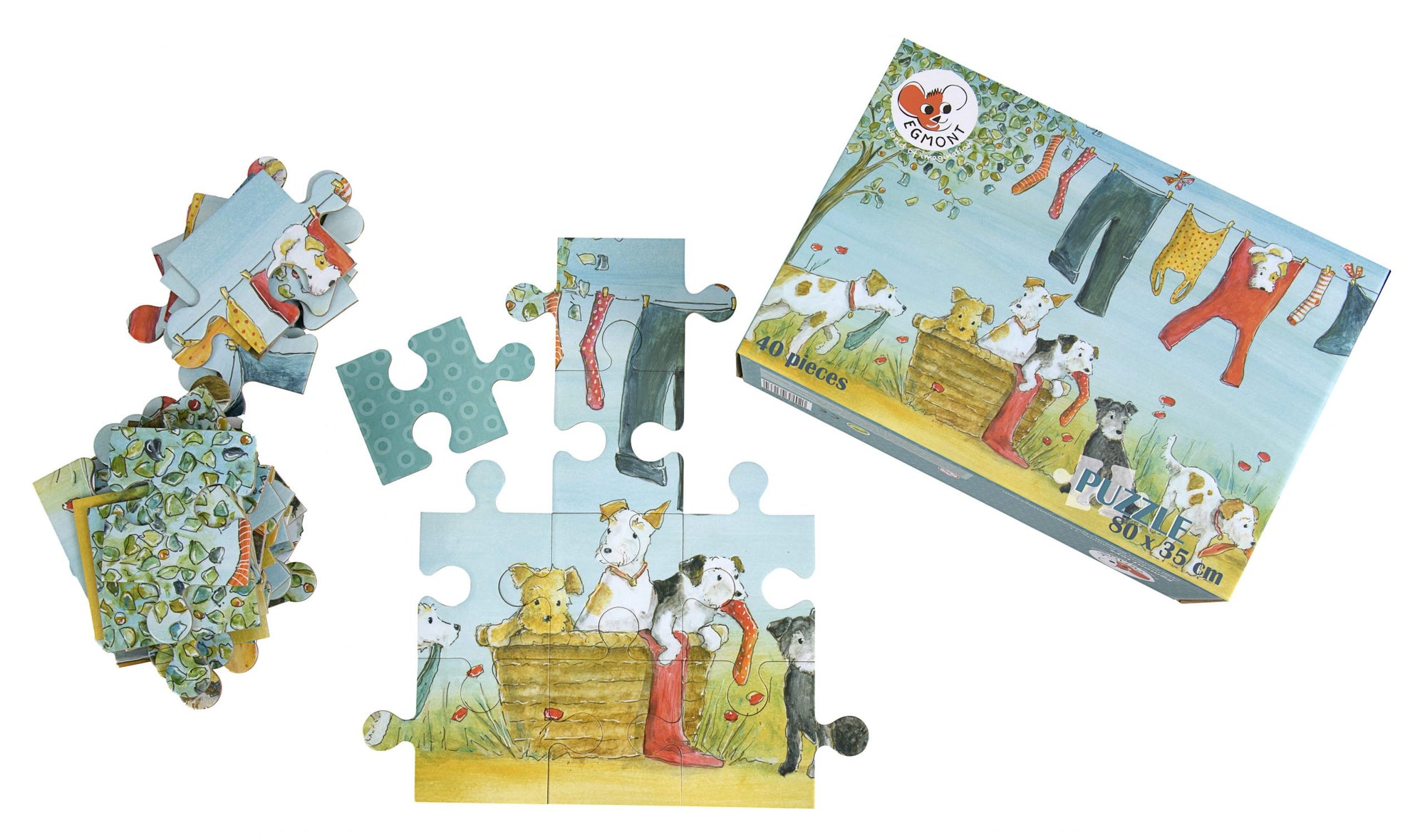 Egmont Puzzle 10 Dogs - 40 Pieces