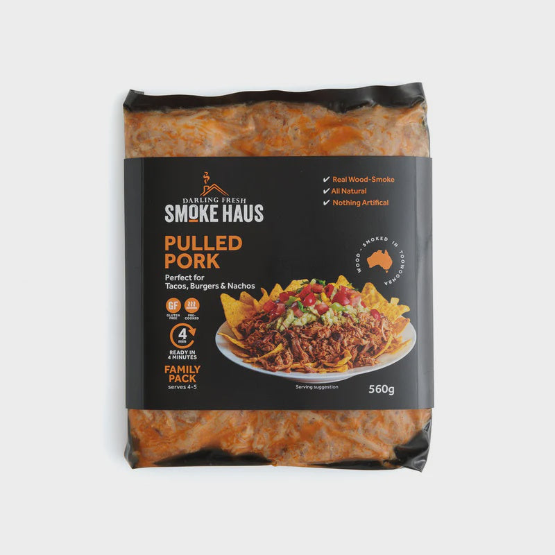 Darling Fresh Smoke Haus Pulled Pork GF 560g