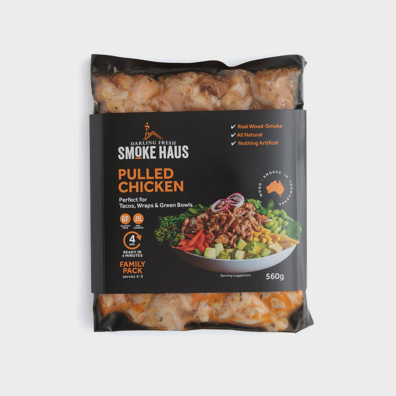 Darling Fresh Smoke Haus Pulled Chicken GF 560g