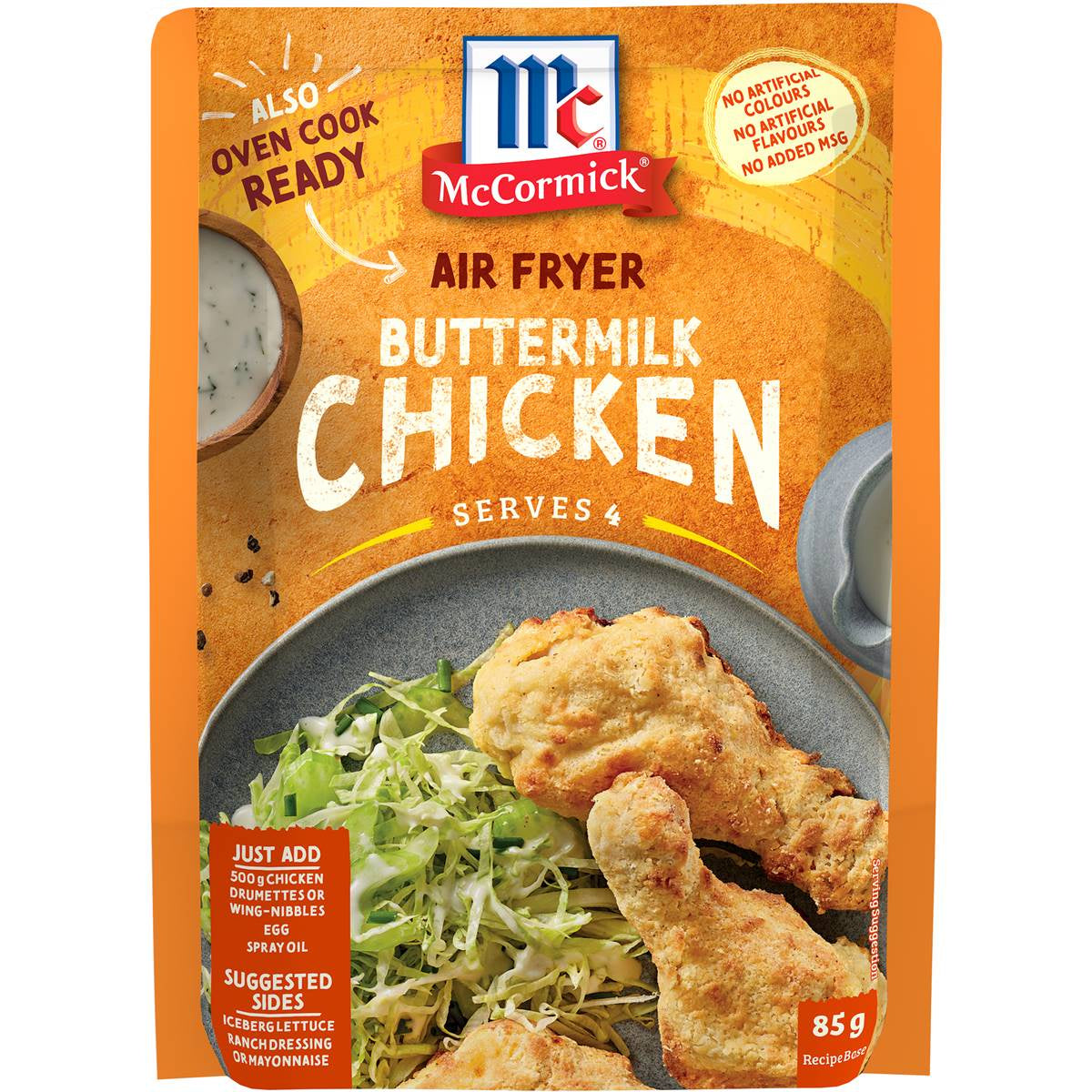 McCormick Air Fryer Buttermilk Chicken 85g