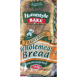 Homestyle Wholemeal Bread 700g