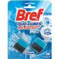 Bref Duo Cubes Blue Action Toilet Cleaner Block in Cistern