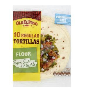 Old El Paso Tortillas Regular 10pk