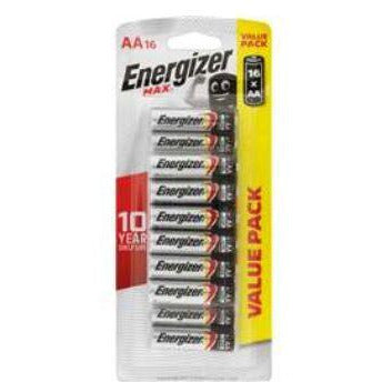 Energizer Max Batteries AA 16pk