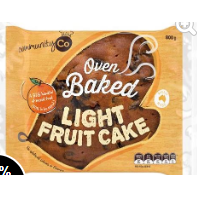 Community Co Light Fruit Cake 800g