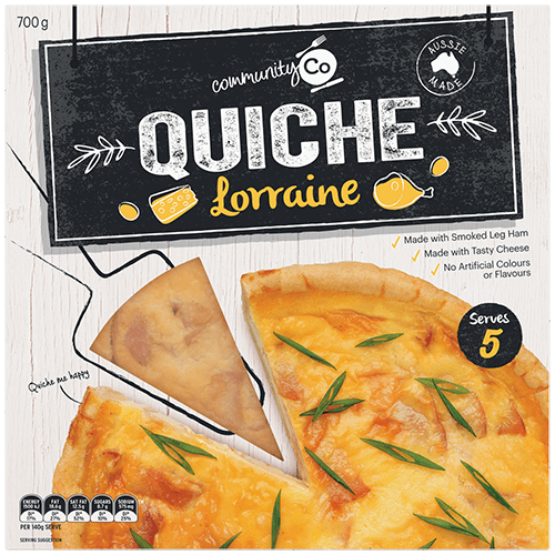 Patties Quiche Spinach & Fetta 12 Pack