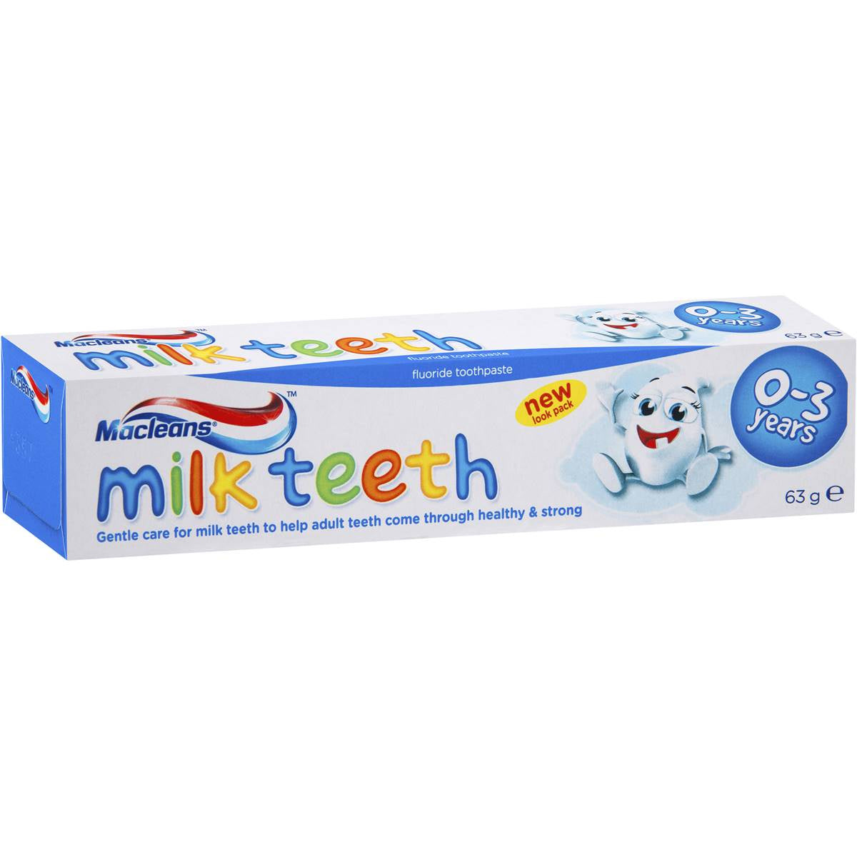 Macleans Toothpaste Milk Teeth Kids 0-3 years 63g