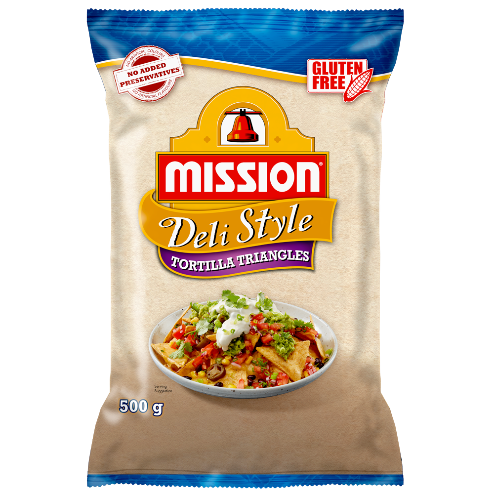 Mission Corn Chip Triangle 500g