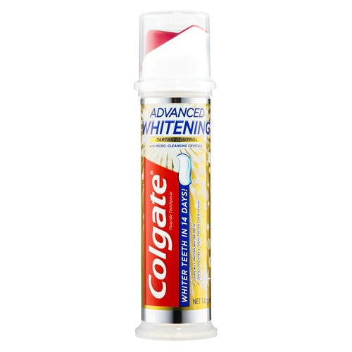 Colgate Toothpaste Advanced Whitening Tartar Control 130g