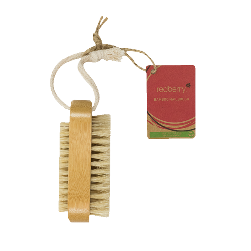 Redberry Bamboo Nailbrush 1pk