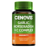 Cenovis Garlic, Horseradish + C Complex 120pk