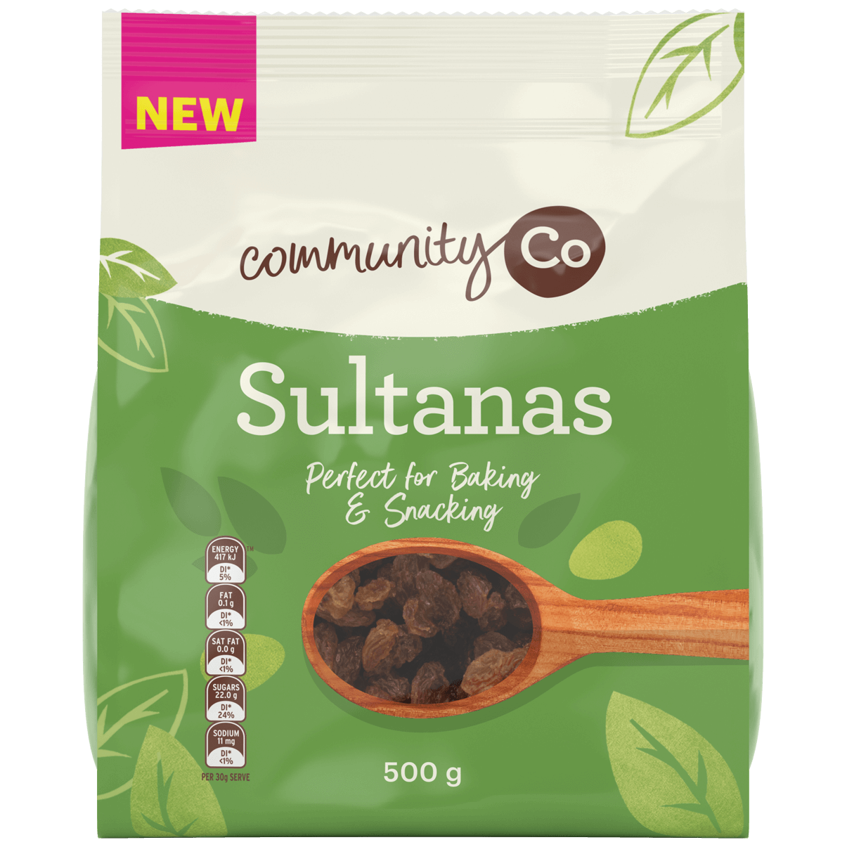 Community Co Sultanas 500g