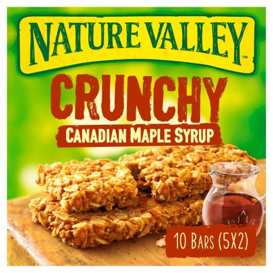 Nature Valley Crunchy Bars Canadian Maple Syrup 252g