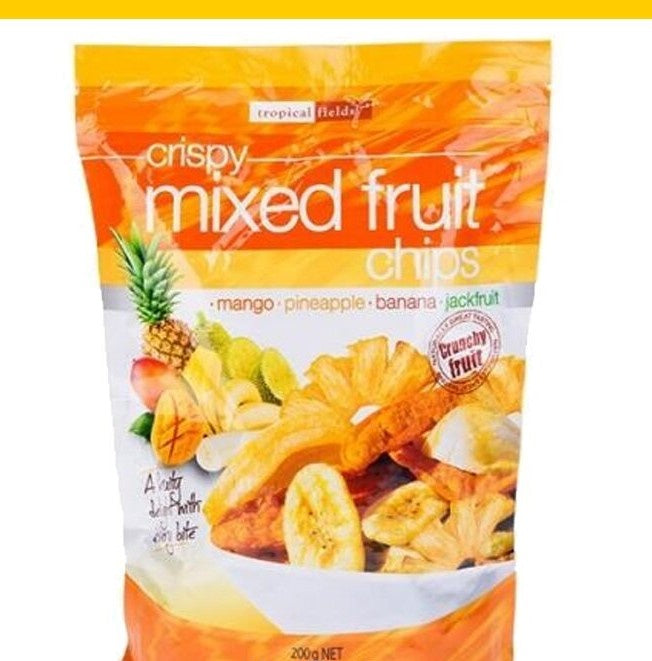 Tropical Fields Mixed Fruit Chips 200g