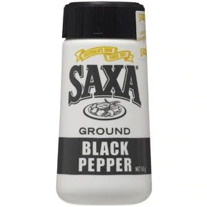 Saxa Black Pepper Shaker 50g