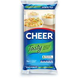 Cheer Cheese Block Tasty 1kg