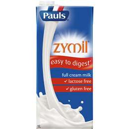 Pauls UHT Zymil Full Cream 1L