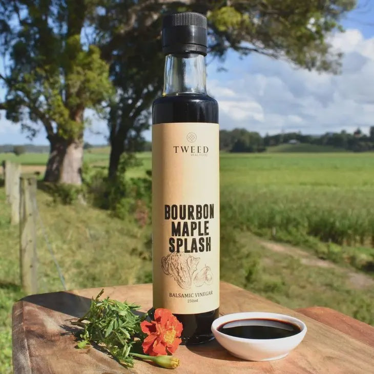 Tweed Real Food Bourbon Maple Splash Balsamic Vinegar 250ml