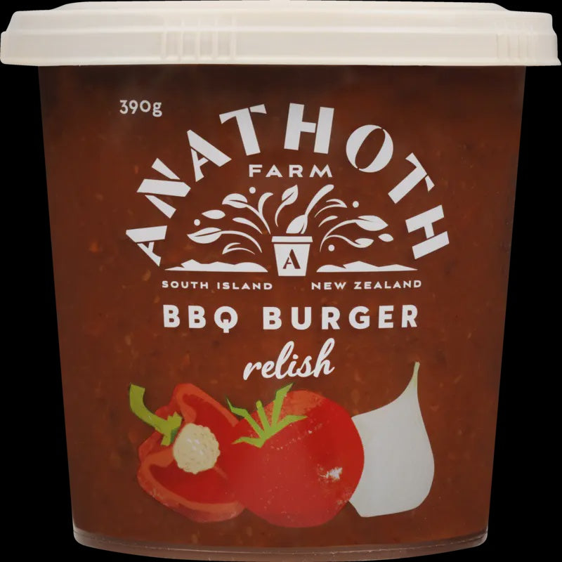 Anathoth Farm BBQ Burger Relish 390g