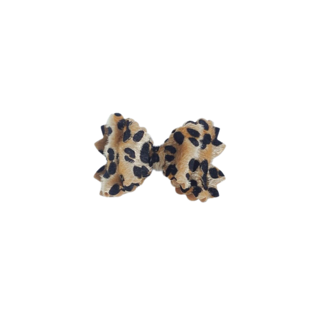 Girls Scarf Clips - Leopard