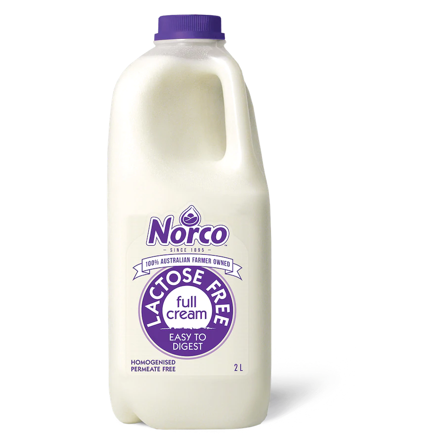 Norco Milk Lactose Free Full Cream 2L