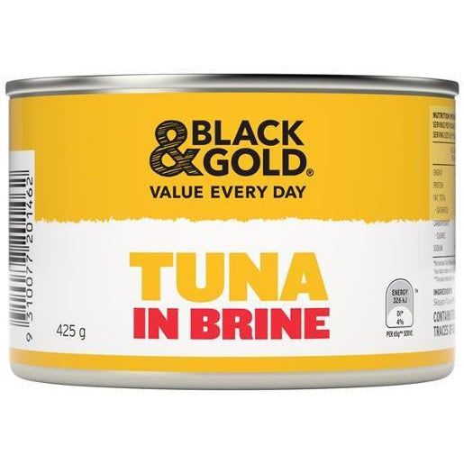 Black & Gold Tuna In Brine 425g