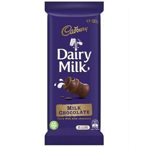 Cadbury Dairy Milk Chocolate 180g