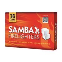 Samba White Firelighters 36pk