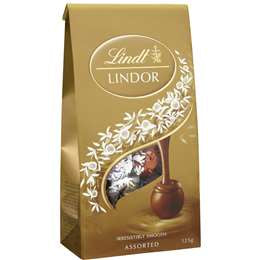 Lindt Lindor Chocolate Balls Assorted 125g