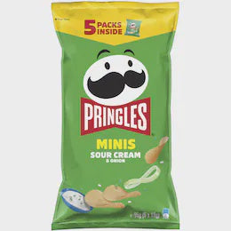 Pringles Chips Sour Cream & Onion 5 x 19g