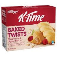 Kellogg's K-time Twist Raspberries & Apple 185g