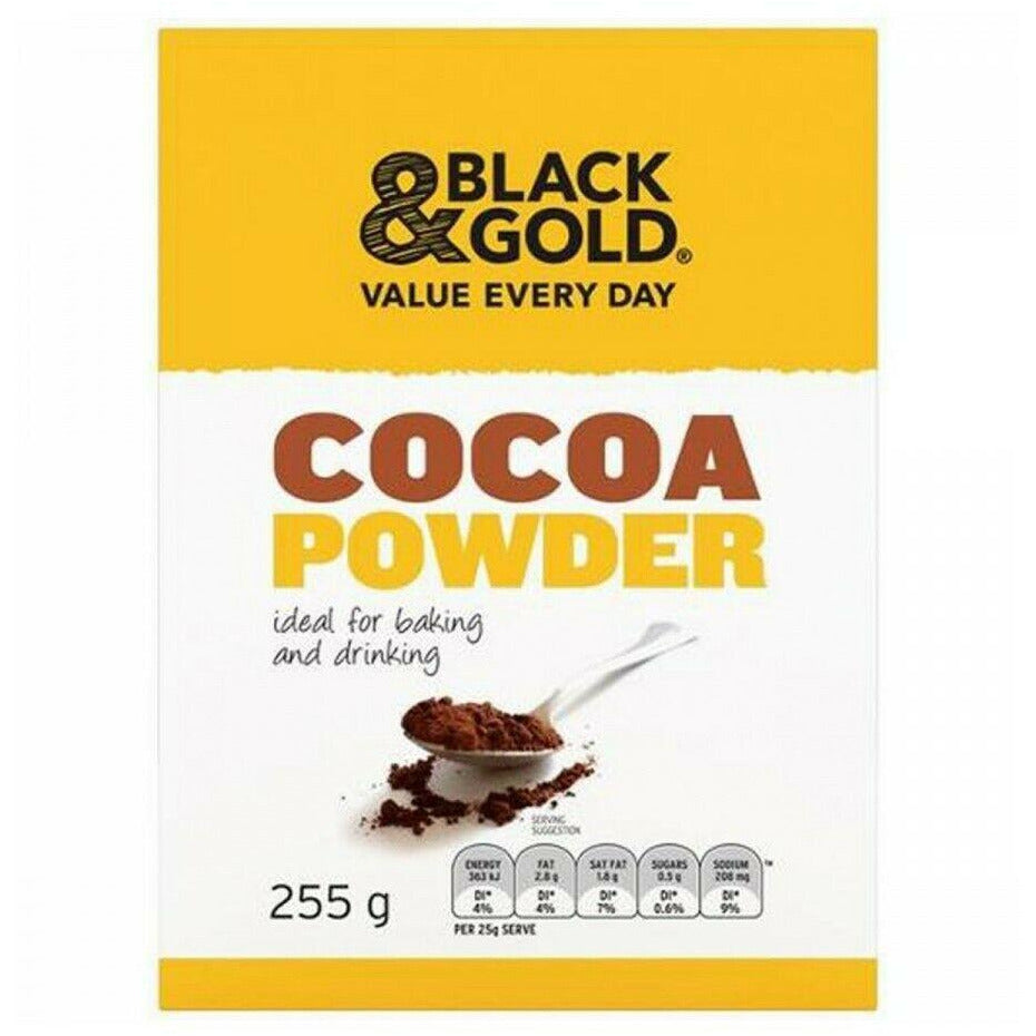 Black & Gold Cocoa Powder 255g