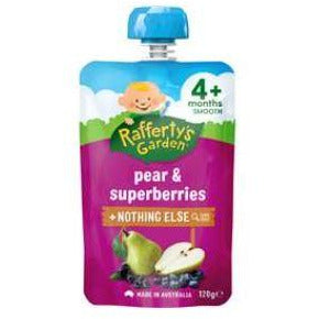 Rafferty's Garden Pear & Superberries 120g