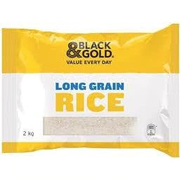 Black & Gold Rice Long Grain 2Kg