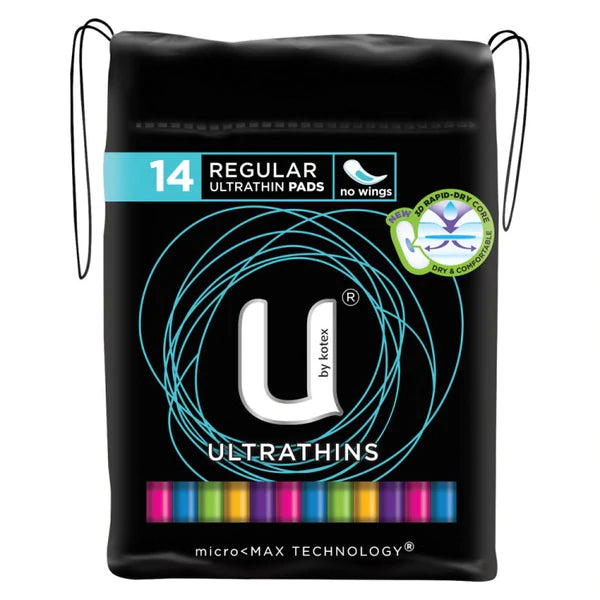 U By Kotex Ultra Thin Regular Wing 14