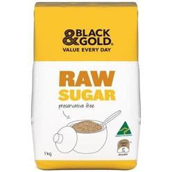 Black & Gold Raw Sugar 1kg