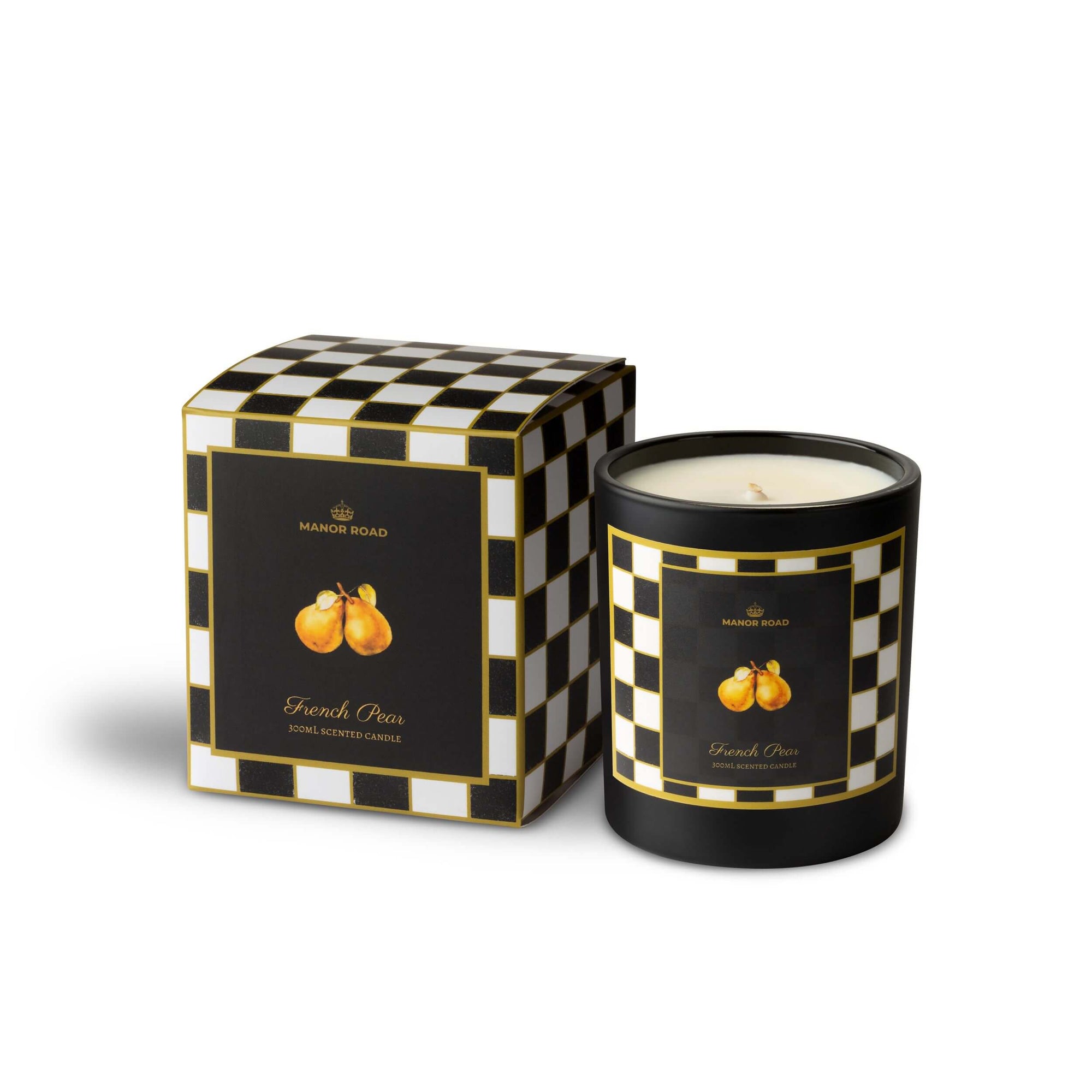 Manor Road French Pear 23 Candle