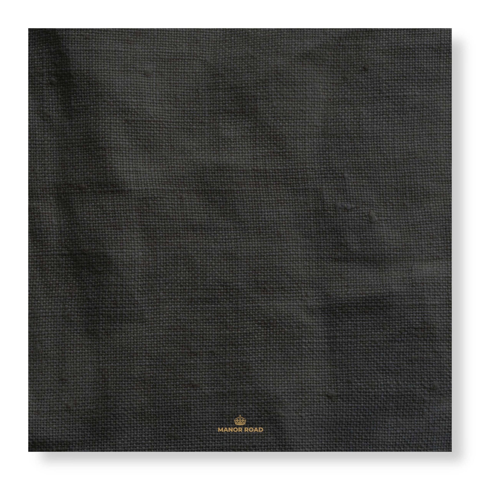 Manor Road Cheese Board Card - Black Linen - 8pk