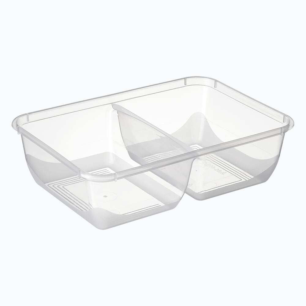 Bonson Plastic Rectangle Container Lids 50pk