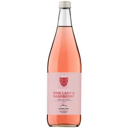 Summer Snow Sparkling Large Pink Lady and Raspberry 750ml