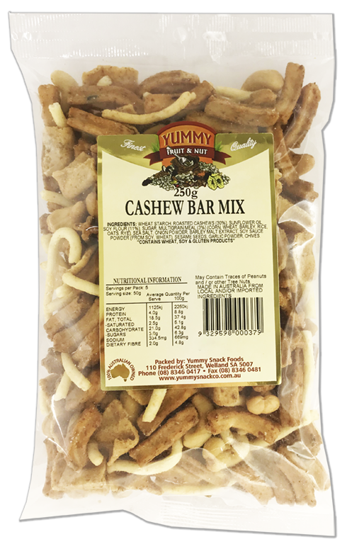 Yummy Cashew Bar Mix 250g