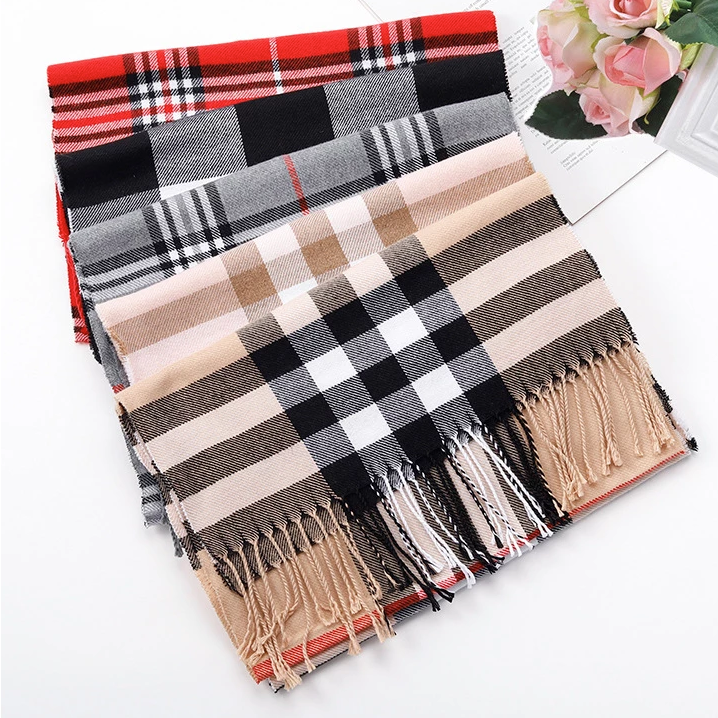 Neck Scarf - Cashmere / Plaid