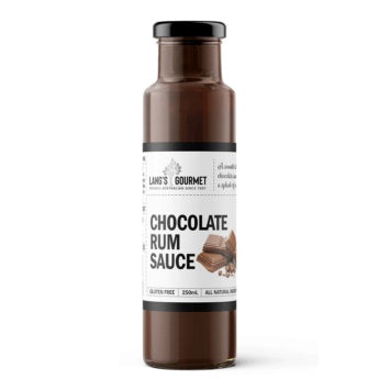 Lang's Gourmet Chocolate Rum Sauce 250ml