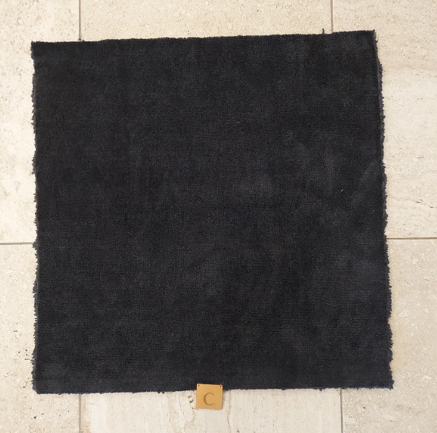 The Beast Dual-sided Microfibre Cloth Black