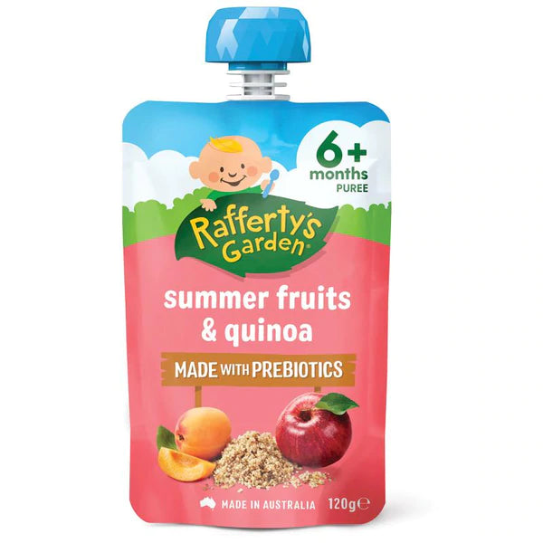 Rafferty's Garden 6+Mth Summer Fruit & Quinoa 120g