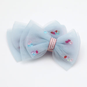 Girl's Hair Clips - Pair / Gems