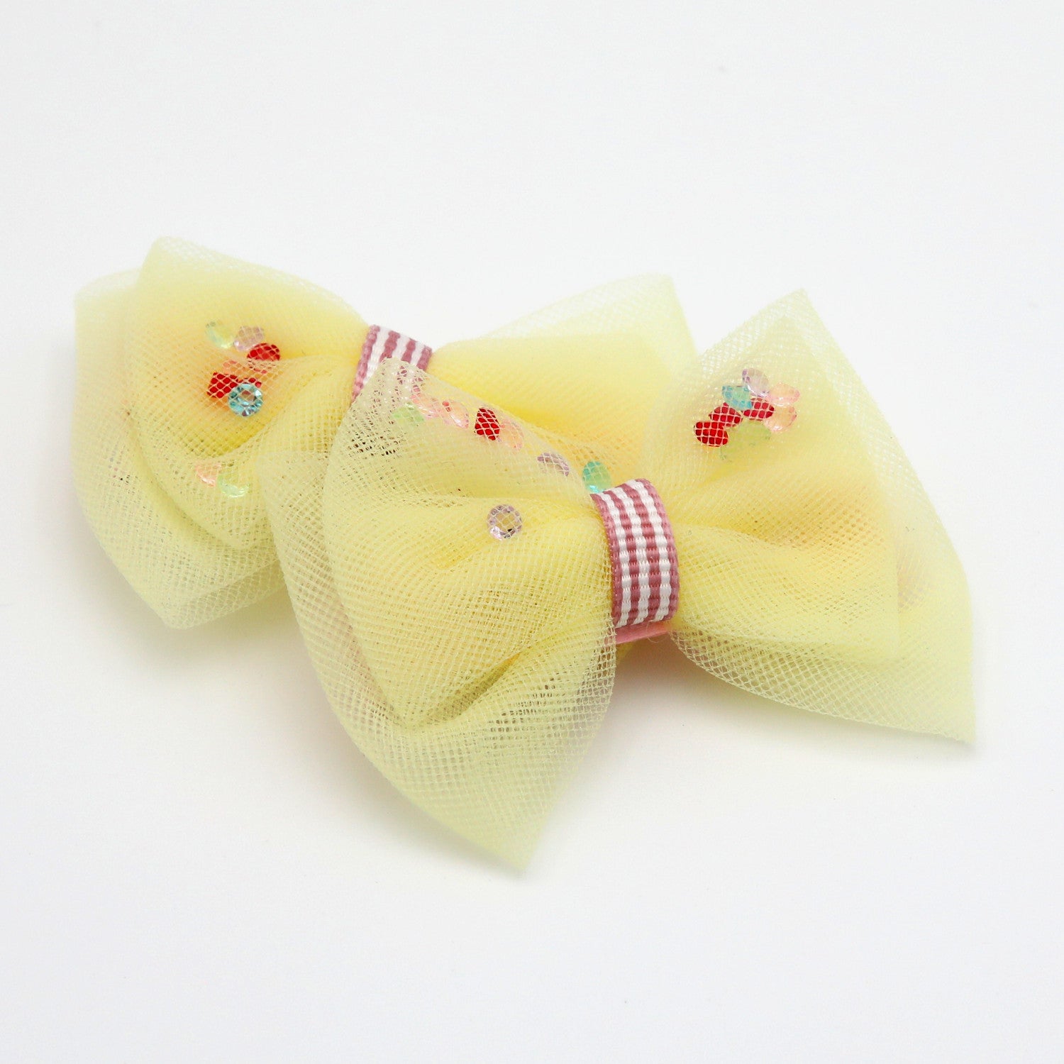 Girl's Hair Clips - Pair / Gems